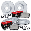 R1 Concepts Front and Rear Brake Kit Fits 2012-2015 BMW 328i