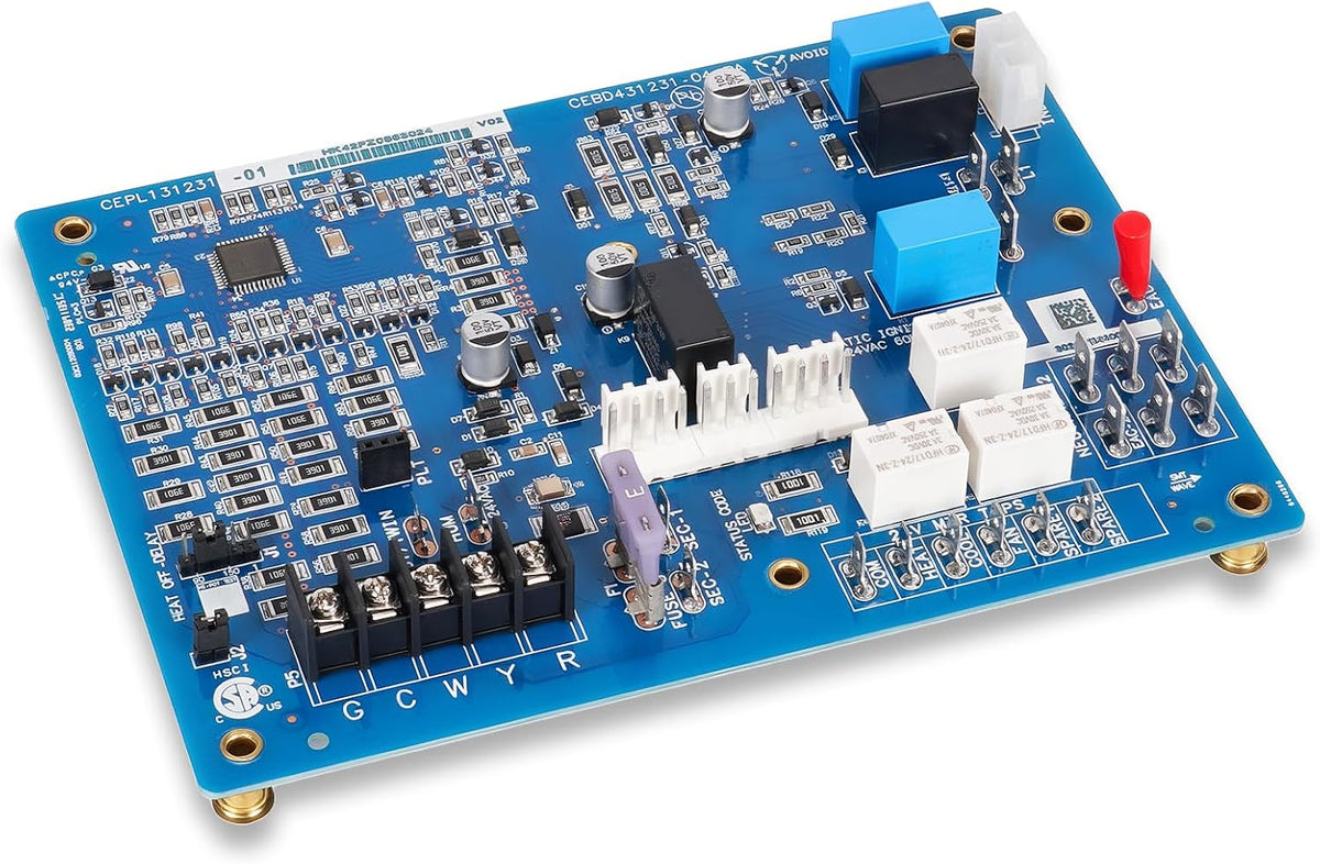 HK42FZ086 Control Board Compatible with Carrier Payne Bryant HVAC Furnace Control Board, Replacement CEBD431231-04-RA