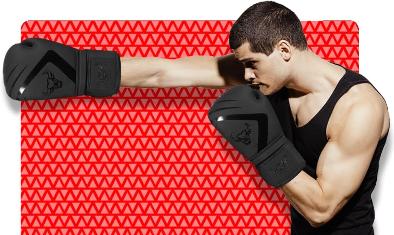 Boxing Gloves Muay Thai Kickboxing MMA Fight Bag Training Punch Hitting Workout Men Women Sparring Fitness Mitts