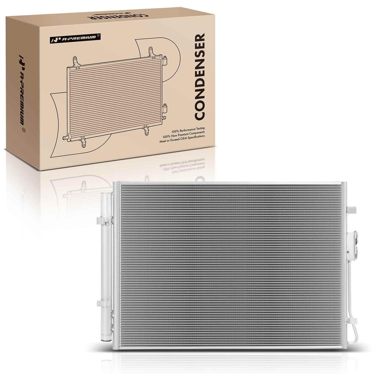 A-Premium Air Conditioning Condenser Compatible with Hyundai