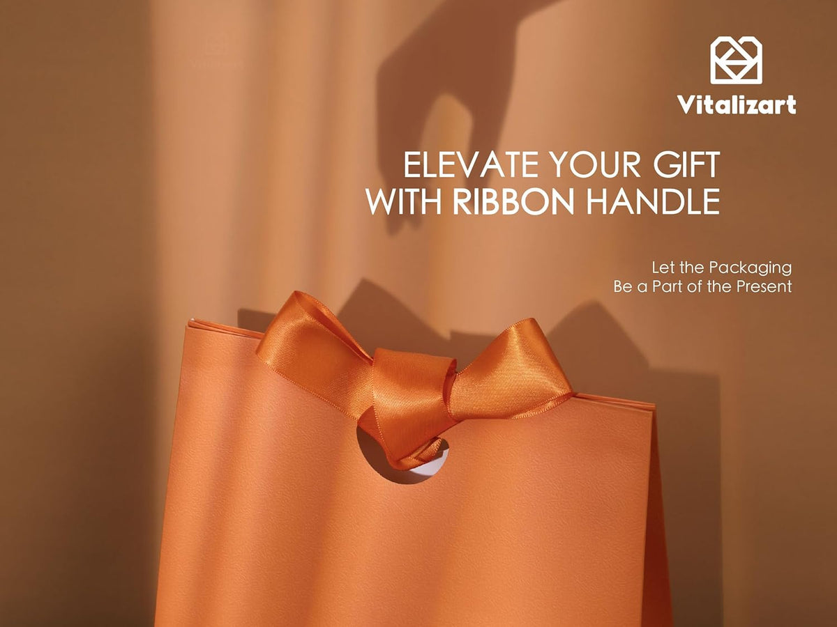 Paper Gift Bags With Ribbon Handles Small Assorted Bulk Pack