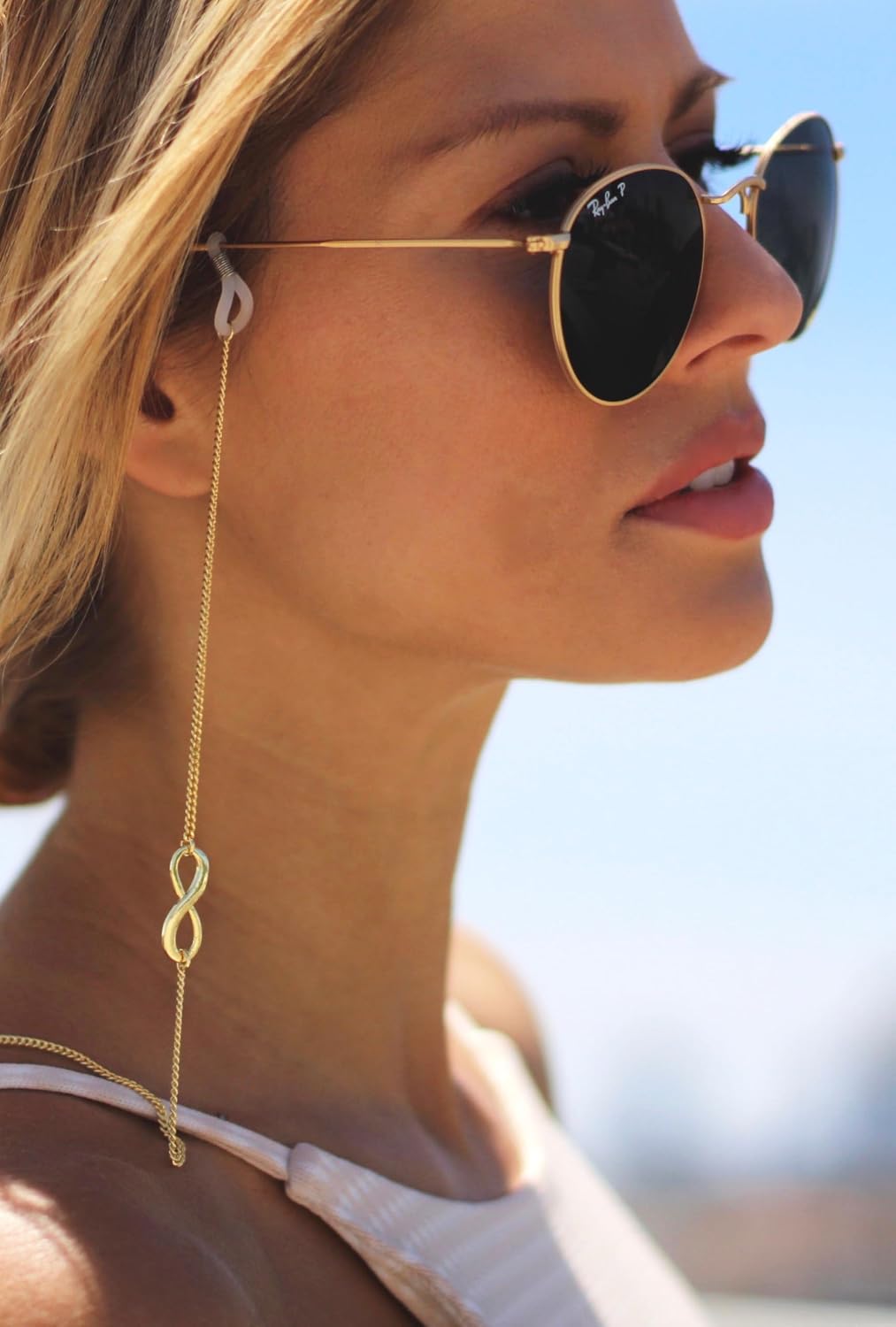 Glasses Chain, Eyeglass Strap For Women Sunglasses - 14K Gold Eyeglasses Chain, Eye Glasses Holders Around Neck