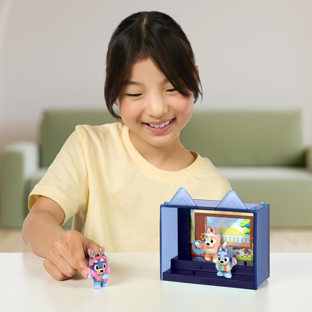 Fuzzies Episode Pack: Magic Xylophone, 3 Flocked Figures | Includes exclusive figure, display case, foil trading card
