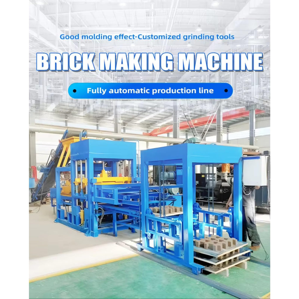 High Efficiency Semi Automatic Brick Making Machine - Concrete Block Maker Stable Performance Hollow Brick Machine