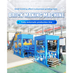 High Efficiency Semi Automatic Brick Making Machine - Concrete Block Maker Stable Performance Hollow Brick Machine
