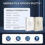 Boncart High Strength AB Epoxy Putty, 200g Steel Reinforced Repair Filler