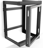 VIVO Black 12U Wall Mounted Server Rack Cabinet, MOUNT-SC12U