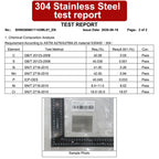 16 Gauge 304 Stainless Steel 2-1/2 Inch Finish Nails, 1000-Pack