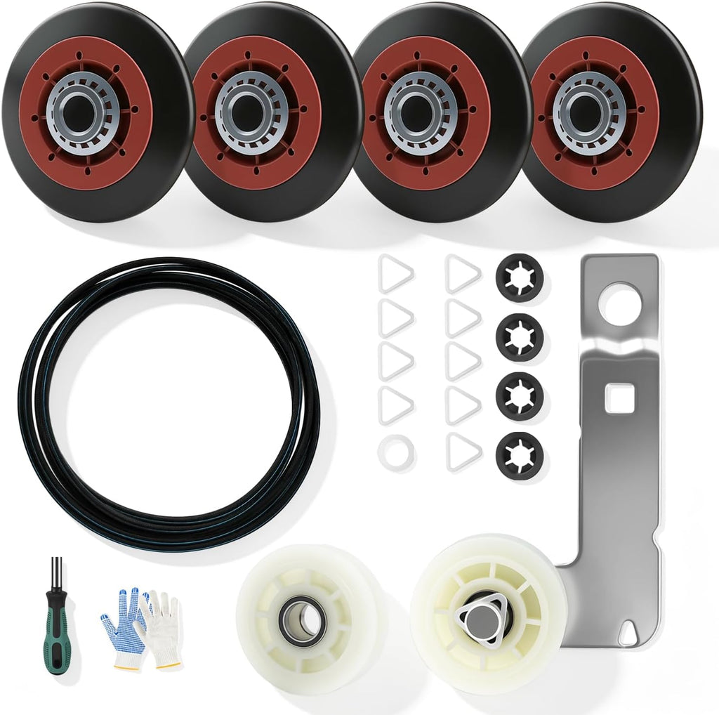 Dryer Repair Kit Compatible with Whirlpool WED5100HW1 WED5610XW1 WED5600XW0 WED5100HW3 WED5500XW0 WED5605MW0 WED5100HW2 WED5610XW0 WED6120HC2