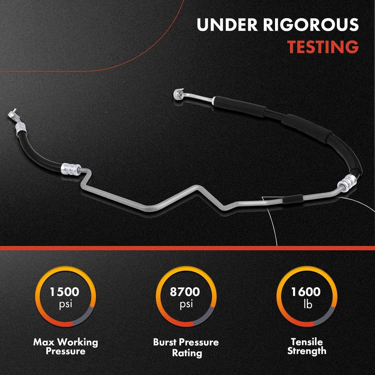 A-Premium Power Steering Pressure Hose Line Assembly