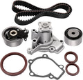 ECCPP Engine Timing Belt Kit with Water Pump Compatible with Hyundai