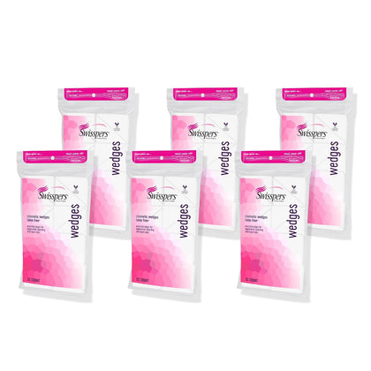 Premium Cosmetic Wedges, Latex-Free, 32 Count (Pack of 6)