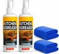 GreaseKiller BBQ Grill Cleaner Spray, Kitchen Surface Degreaser, Kitchen Spray Cleaner and Degreaser, Multi-Surface