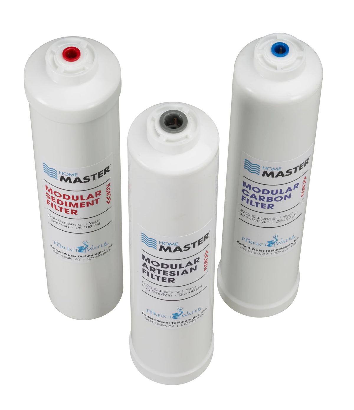 Home Master ISetTMA8 Artesian And HydroGardener Replacement Water Filter Change Set, White