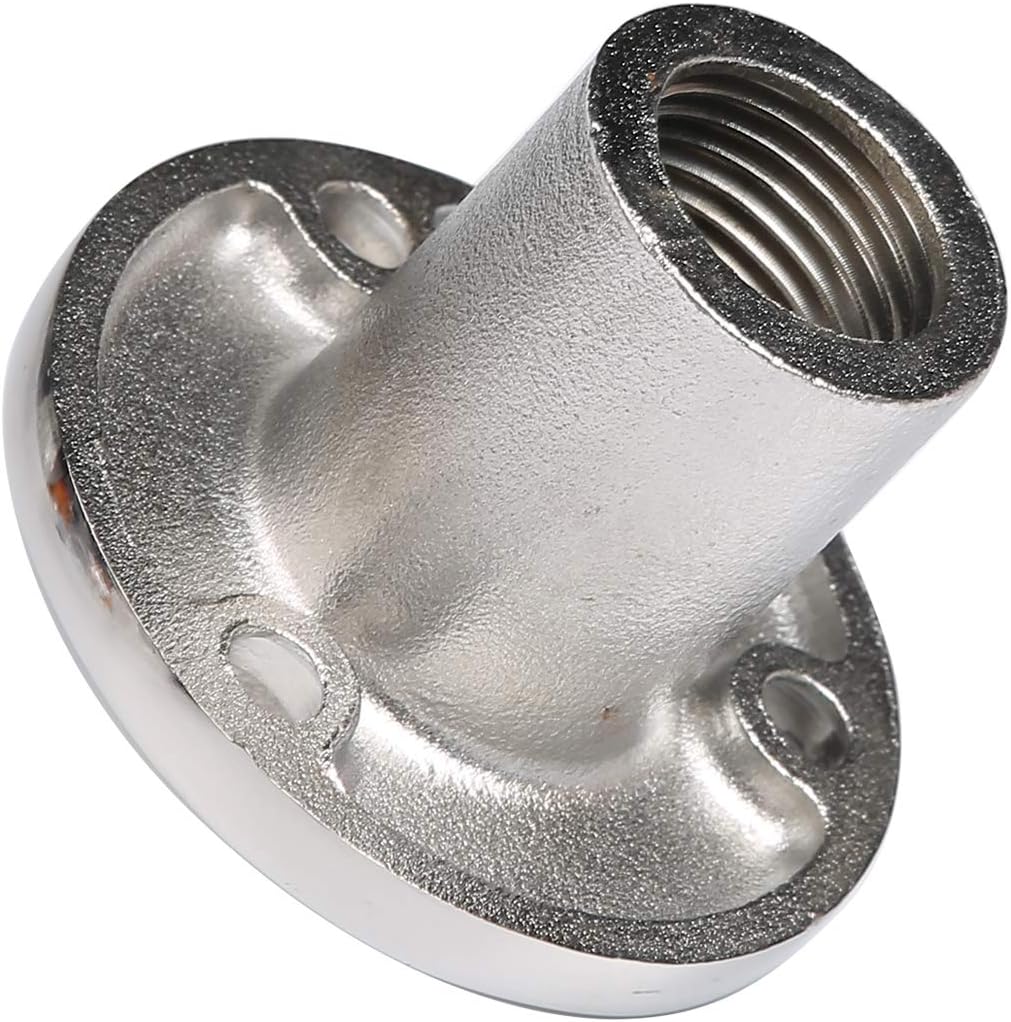 MX Marine Boat Drain Plug, 316 Stainless Steel, 1 Inch Hole