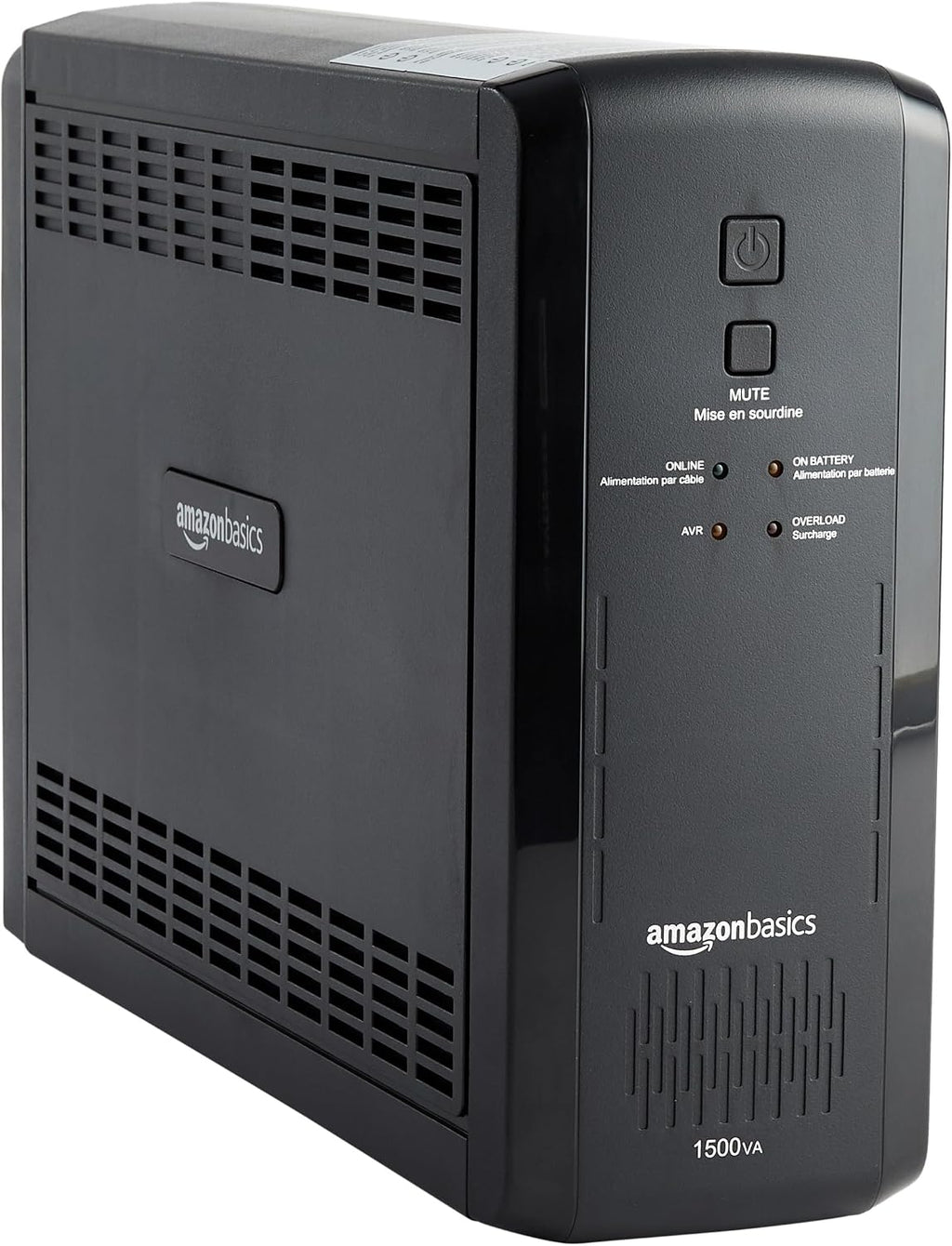 UPS Battery Backup & Surge Protector, 1500VA/900W, 10 Outlets, Line Interactive Uninterruptible Power Supply with