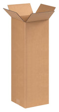 Shipping Boxes Tall 8"L x 8"W x 24"H 25-Pack - Corrugated Cardboard Box for Moving, Mailing, Packing, Packaging and