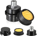 OwnMy 1 Set Air Compressor Silencer with Intake Filter, 1/2" Thread