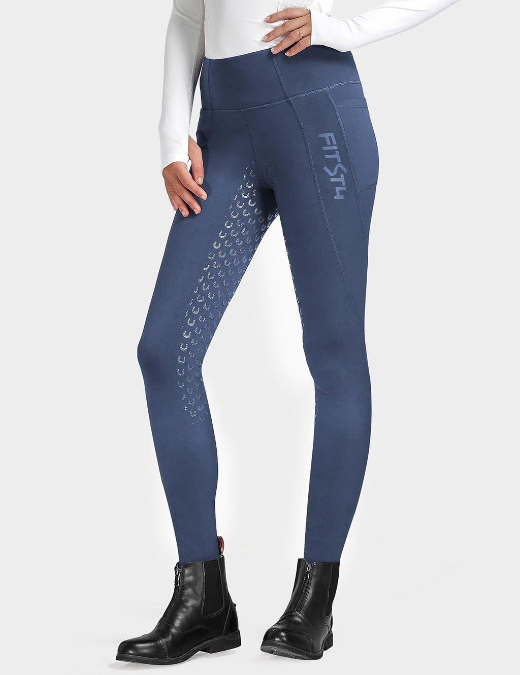 Womens Winter Riding Breeches Fleece Lined Horse Riding Pants