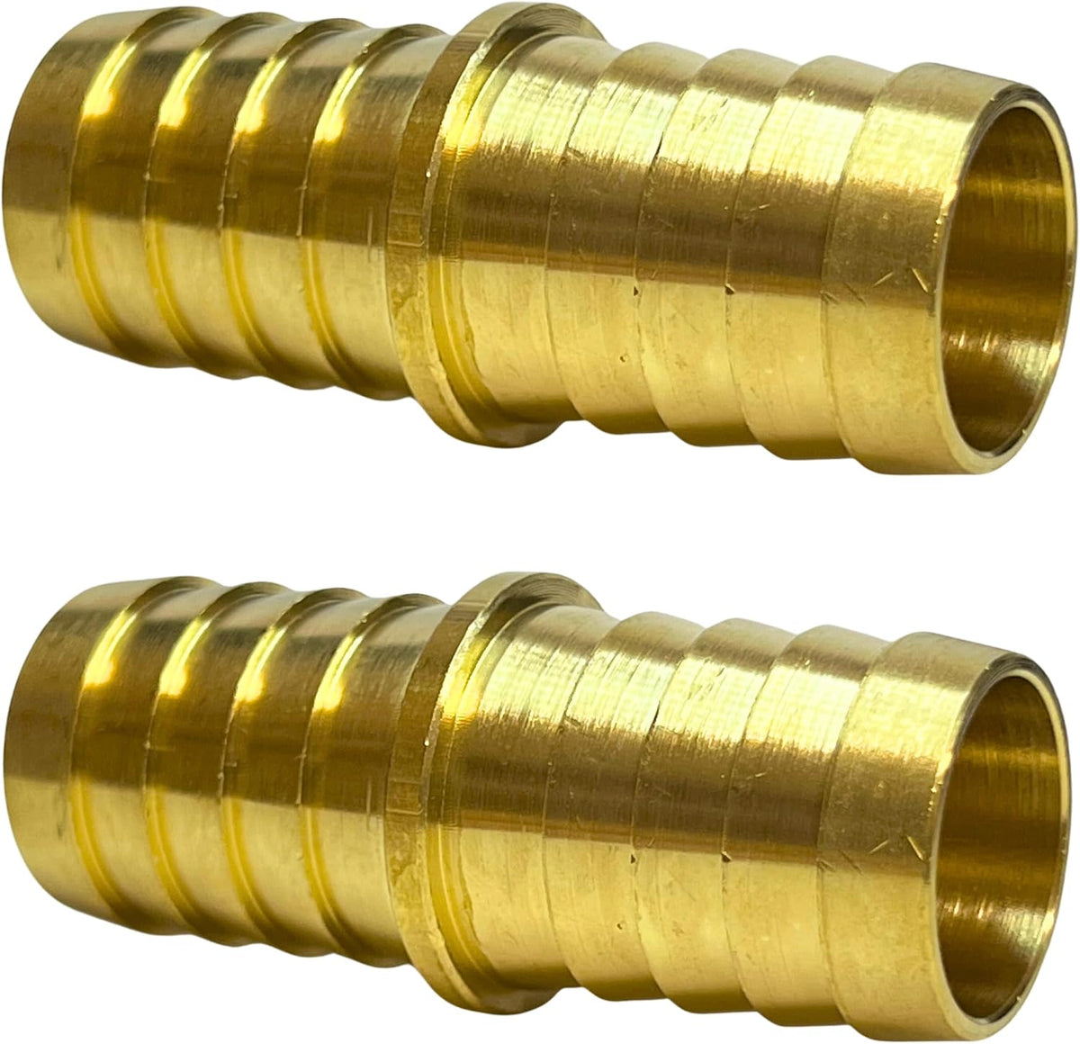 2PCS Brass Hose Barb Splicer 3/4" by CX WONDERLAND
