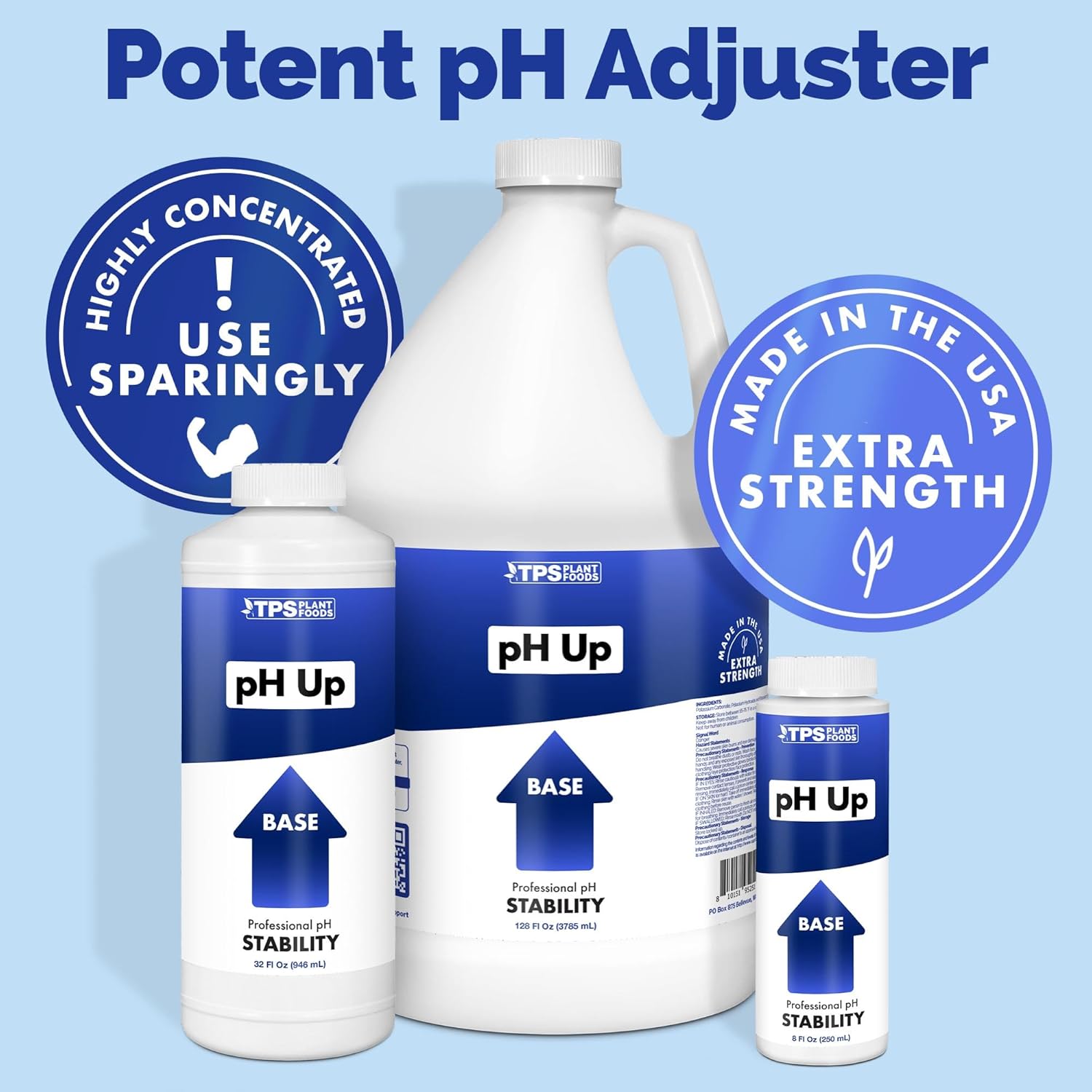 Ultra Strength pH Up, Professional Base pH Adjuster, 1 Quart | Highly Concentrated