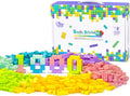 1000 Piece Bulk Building Bricks, Pastel Basic Blocks Set
