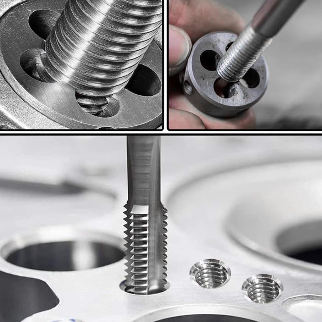 M12x1 Tap And Die Set, HSS Metric Threading Tool