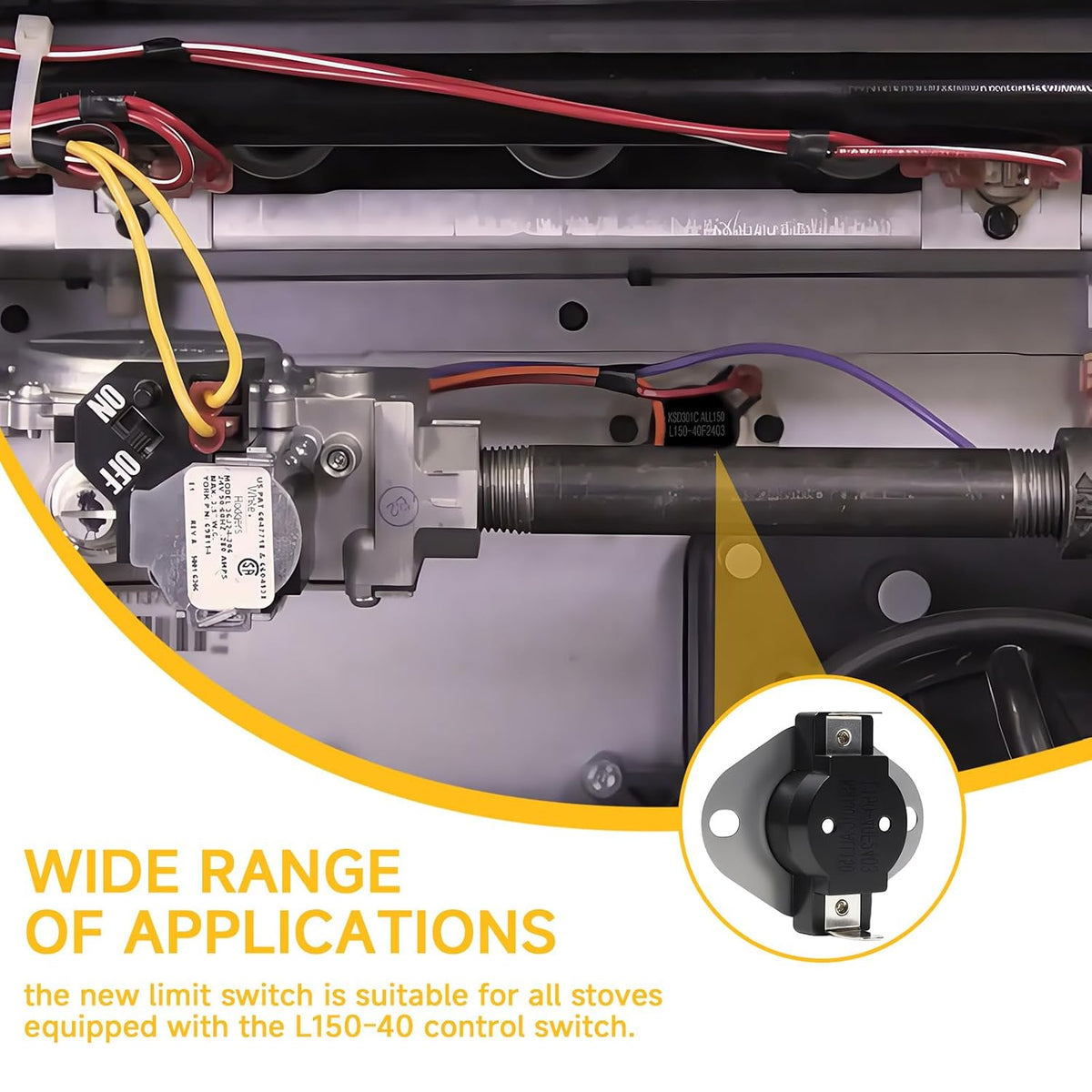 L150-40F Limit Switch Compatible with York Coleman Furnaces