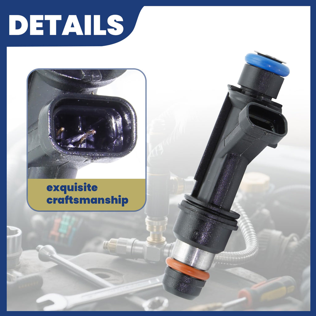 Fuel Injector Replace 12589465 Black 5PCS