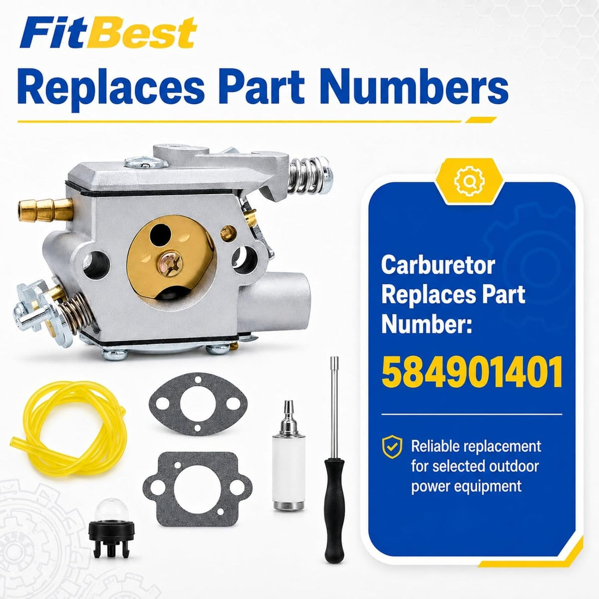 584901401 Carburetor Kit for Husqvarna 525L 525LS Trimmer