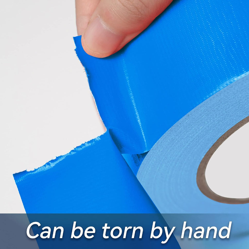 Sky Blue Duct Tape 3" x45yd Heavy Duty Waterproof 1 Roll