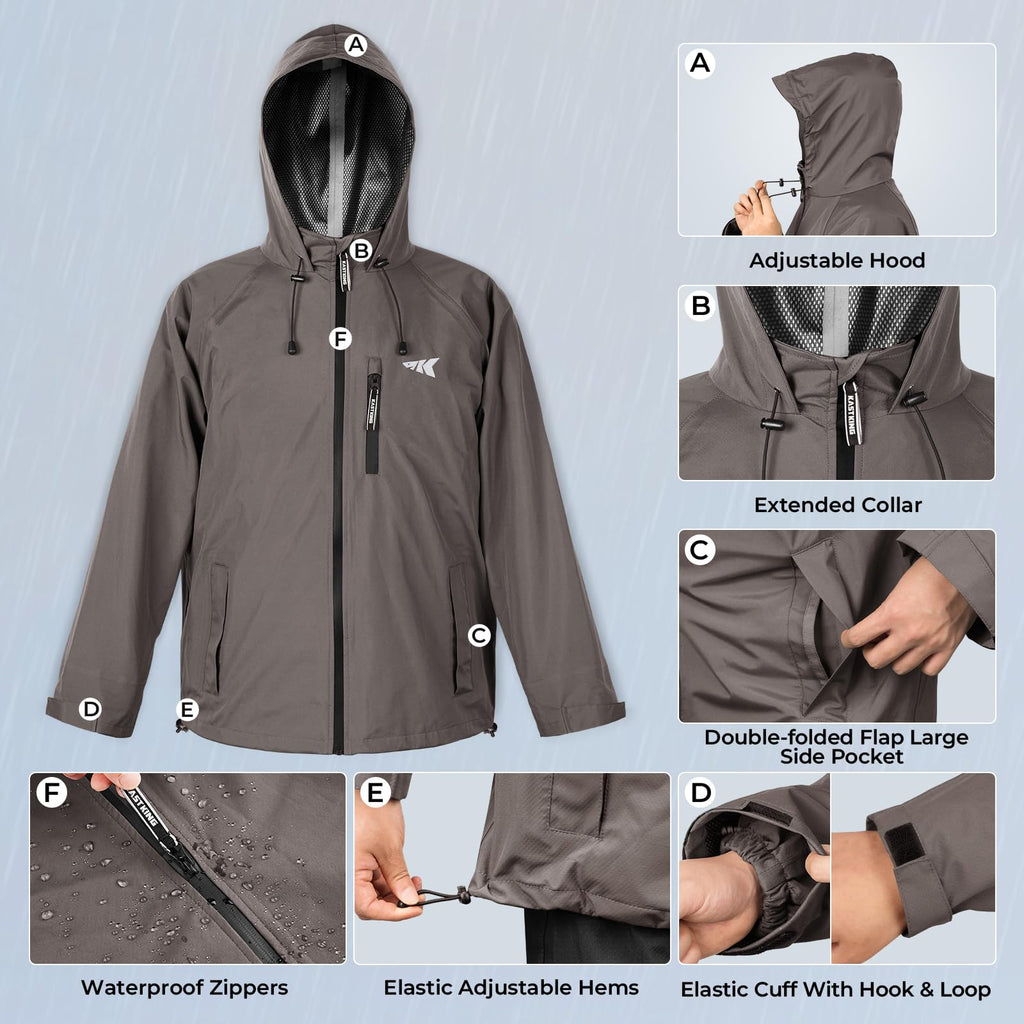 HydroSense Essential Waterproof Beathable Lightweight Rain Suit