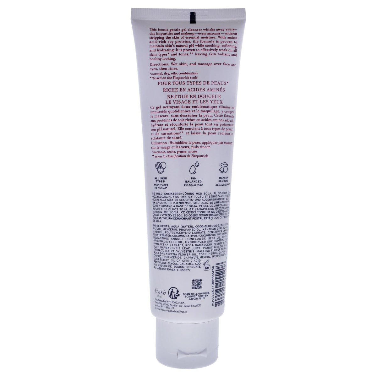 Cleanser, 150ml Soy Face Cleanser for Women