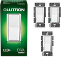 Lutron Diva LED+ Dimmer Switch, Paddle Dimmer, Single Pole/3-way