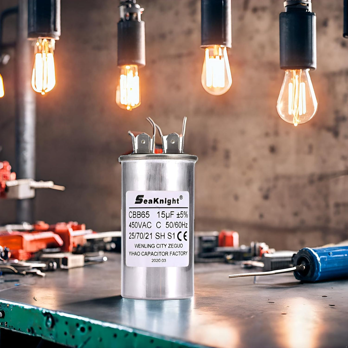 15 MFD uF Well Pump Run Capacitor