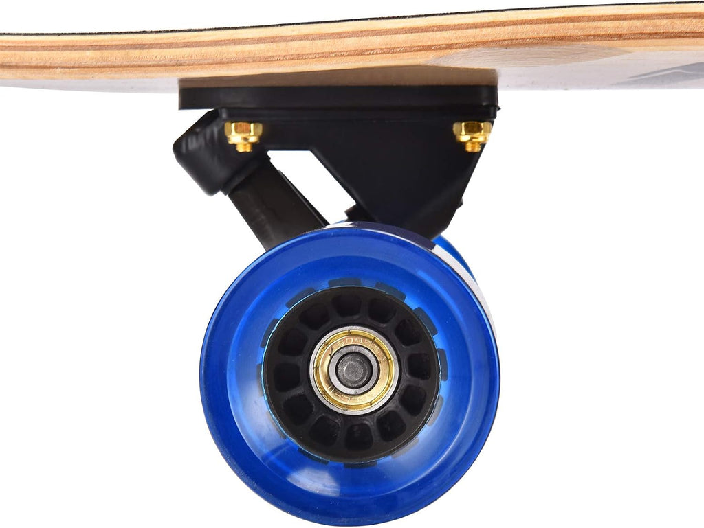 42 Inch Longboard Skateboard Complete Cruiser Pintail,The Original Artisan Maple Skateboard Cruiser Pintail for
