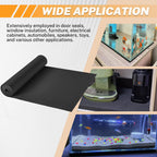 1/8" T x 17" W x 80" L Neoprene Foam Padding Without Adhesive