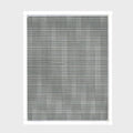 Custom Window Screen Fully Assembled, White Frame