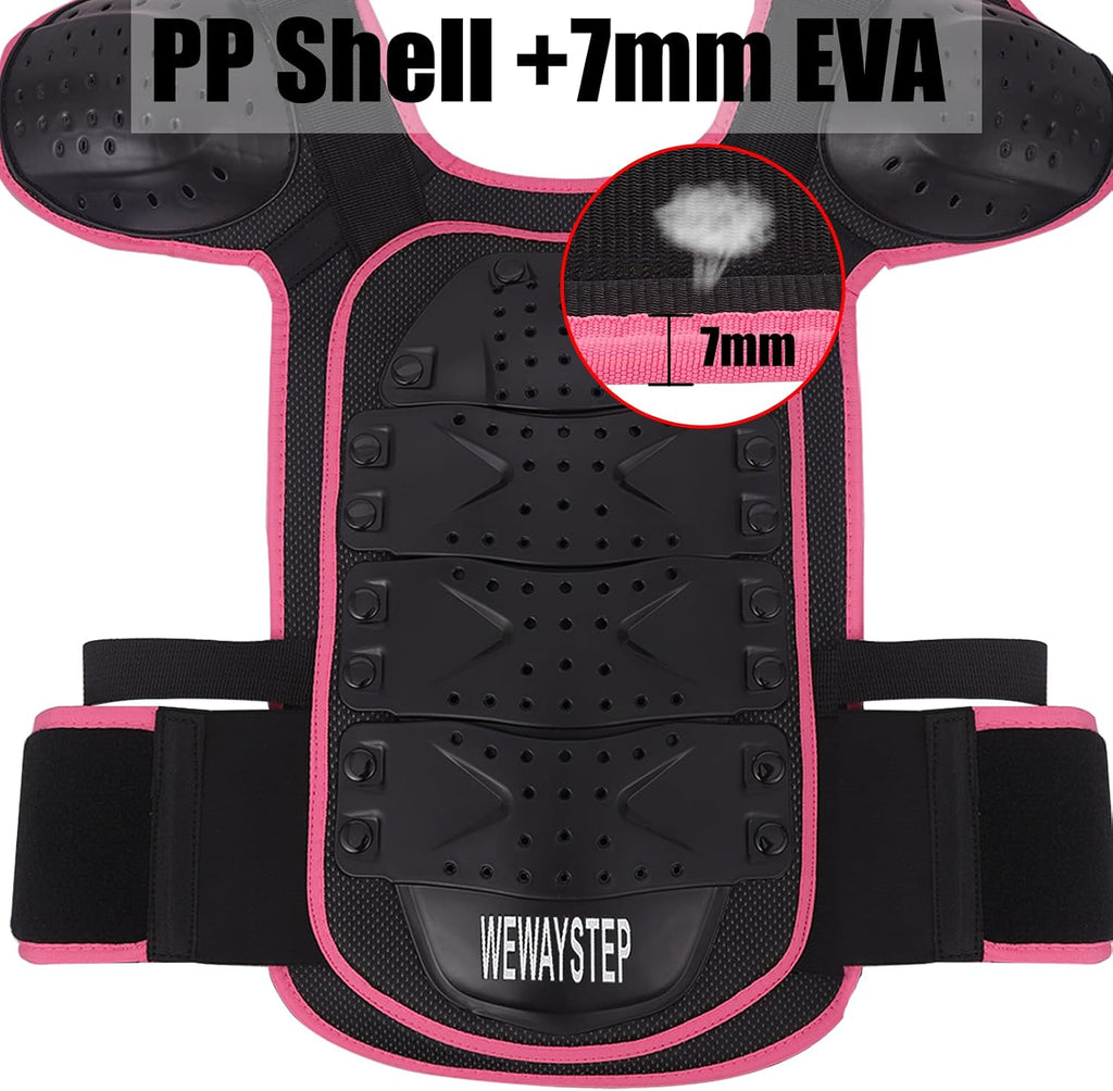 Kids' Dirt Bike Armor - Motocross Protective Gear with Chest Protector, Knee & Elbow Pads for Cycling & Off-Road Riding