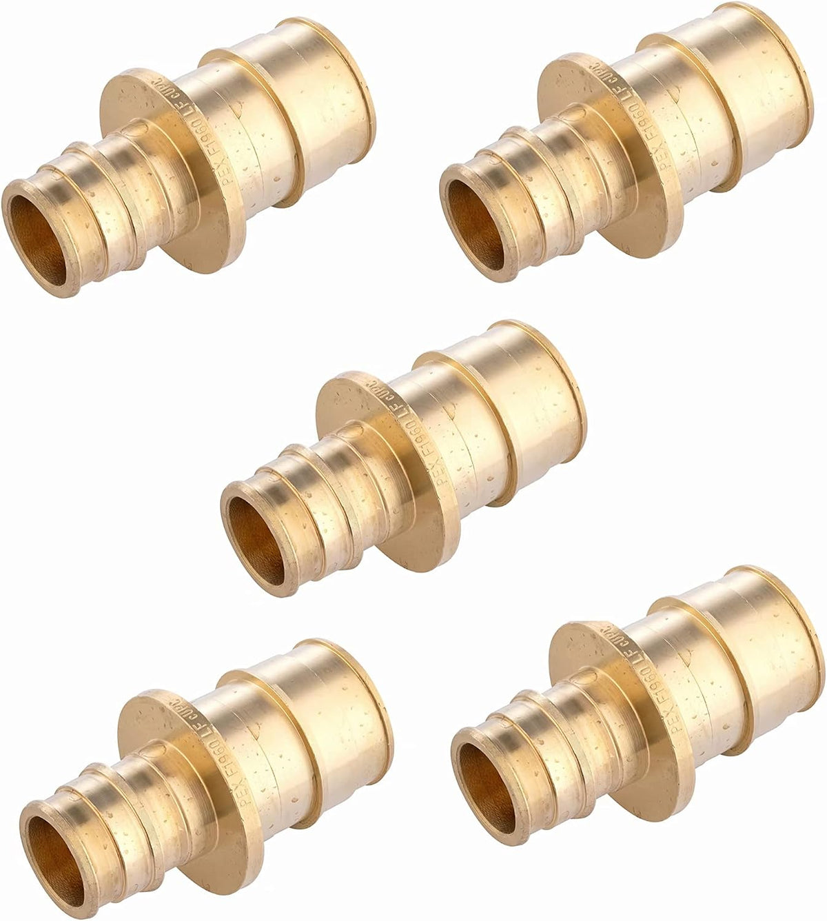 5Pcs EFIELD Pex-A Expansion 1"x3/4"Reducing Coupling(PEX1960014-5)