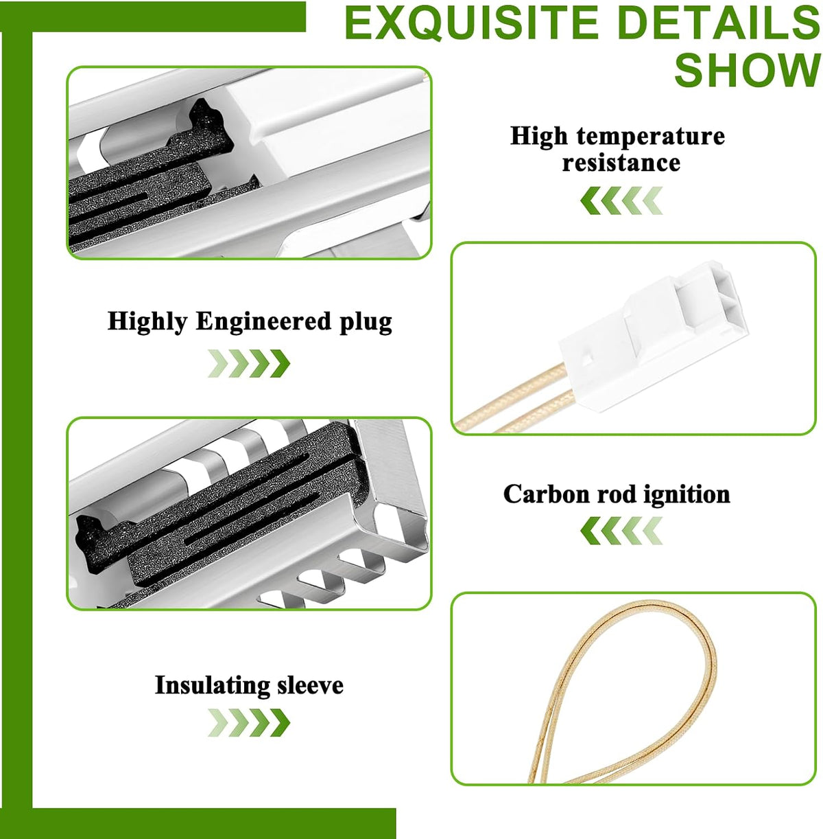 【2026 UPGRADED】W11208965 W11590294 Gas Range Oven Igniter Replacement for Whirlpool Amana Gas Range/Oven Replace W11506321 W11613927 4977065 AP7193166 PS16744629 EAP16744629 by Cenipar