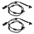 2Pcs Front Left and Right ABS Wheel Speed Sensor Compatible with Dodge 2009