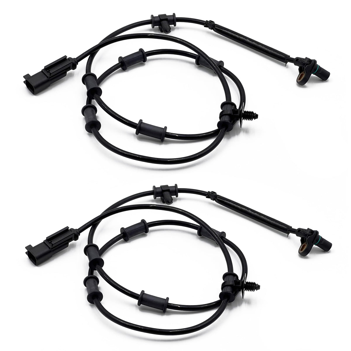 2Pcs Front Left and Right ABS Wheel Speed Sensor Compatible with Dodge 2009