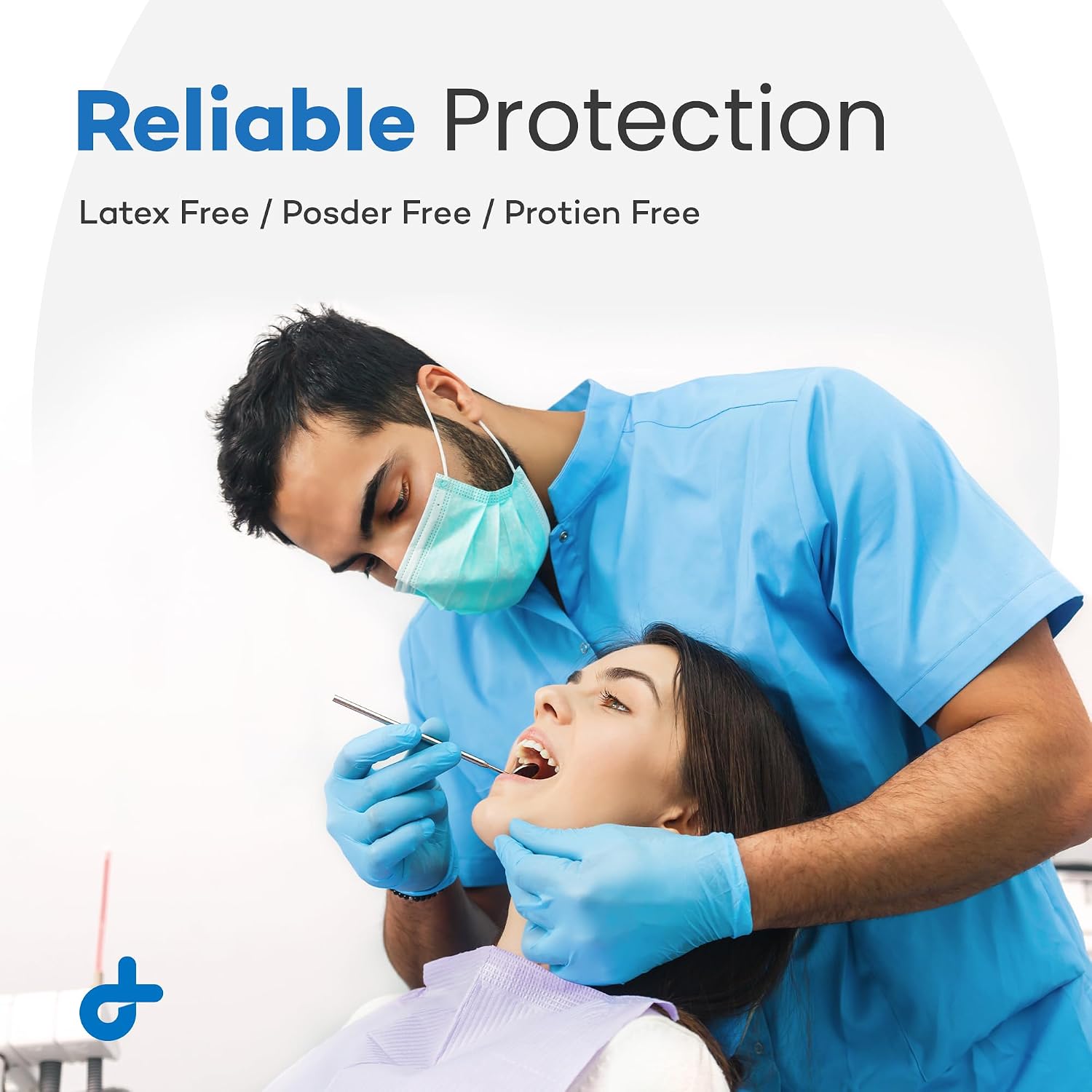 Nitrile Exam Gloves - Powder-Free, Latex-Free, Disposable Medical Gloves