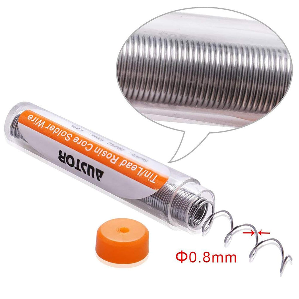 AUSTOR 60-40 Rosin Core Solder Wire Tin Lead Electrical Soldering Tools
