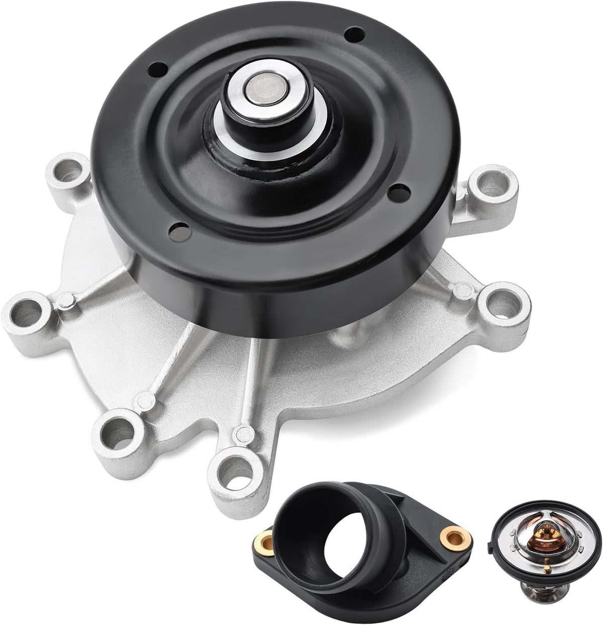 Water Pump Thermostat Kit Compatible with RAM 1500 Pickup & Grand Cherokee