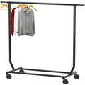 Supreme Commercial Grade Clothing Garment Rack, Black