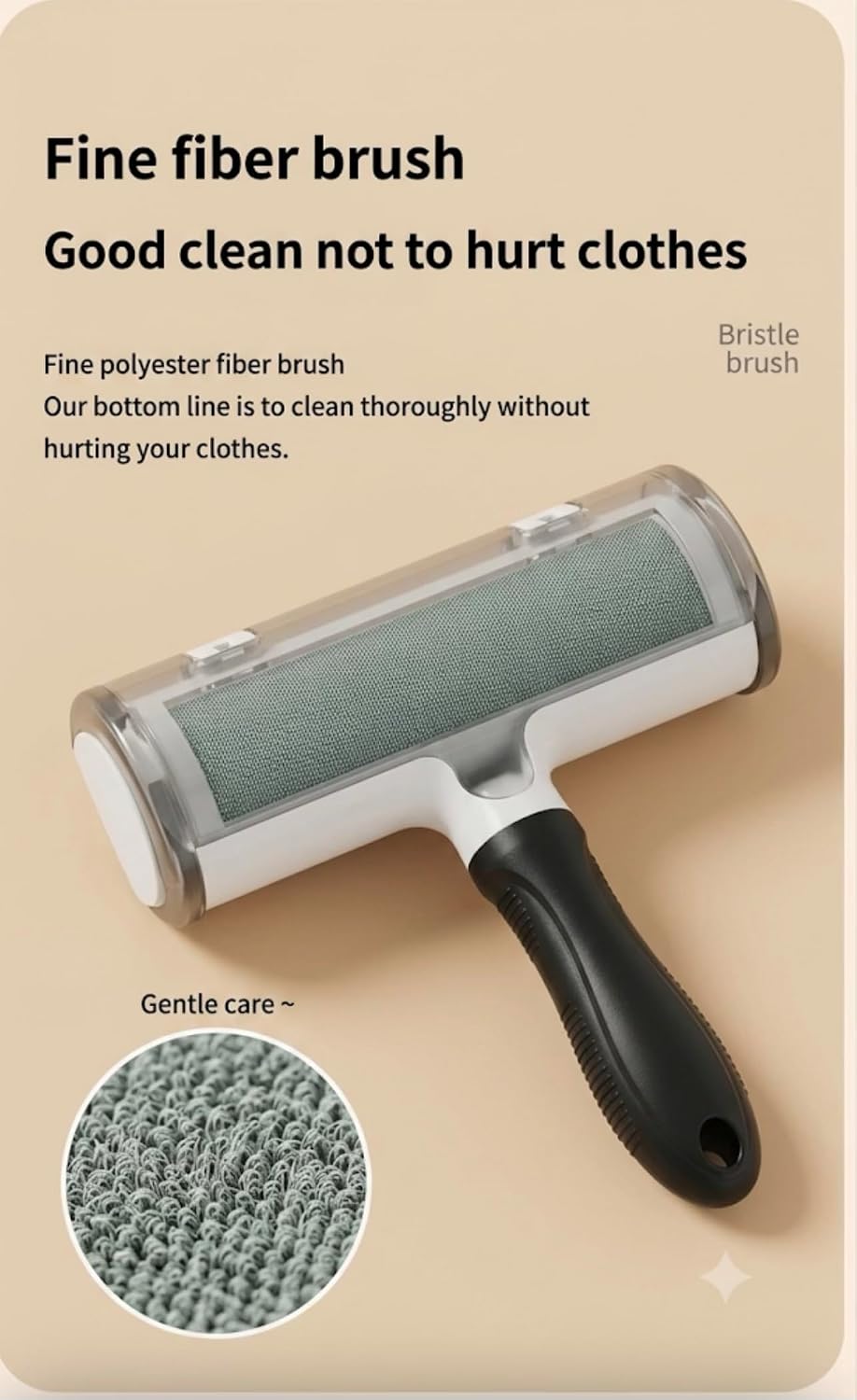 Navors Pet Hair Remover Roller, Reusable Self-Cleaning Pet Hair Roller for Dogs & Cats, Fur Remover for Couch
