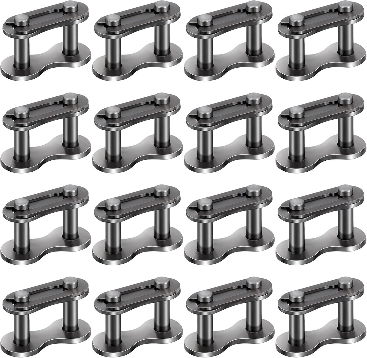 PAGOW 16PCS #41 Roller Chain Connecting Links, Master Connector Link