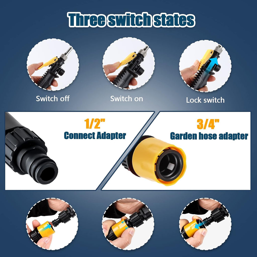 5 Pack RV Water Heater Anode Rod & Flush Wand Kit for Suburban